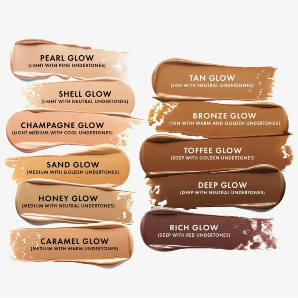 Iconic London Radiance Booster Dewy Tinted Moisturizer shade TAN GLOW NIB